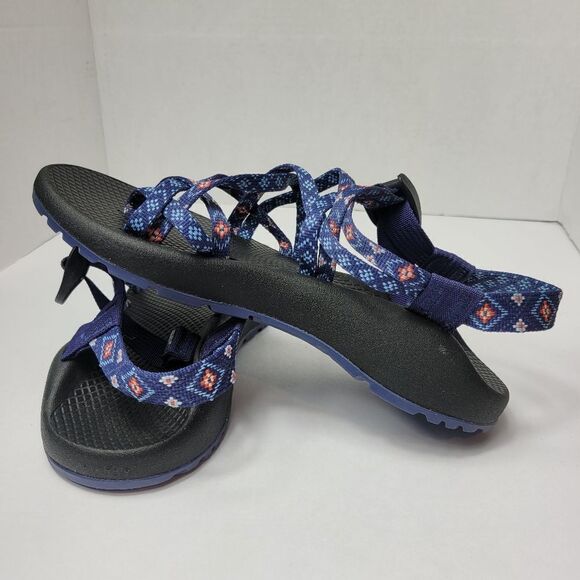 Chaco J106108 ZX2 Classic Wink Blue Toe Loop Strap Sandal Womens Size 8 - Picture 5 of 9